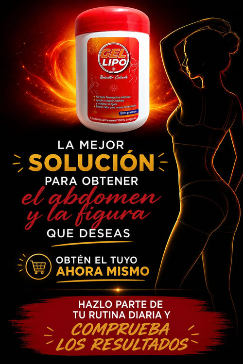 GEL LIPO REDUCTOR CALIENTE