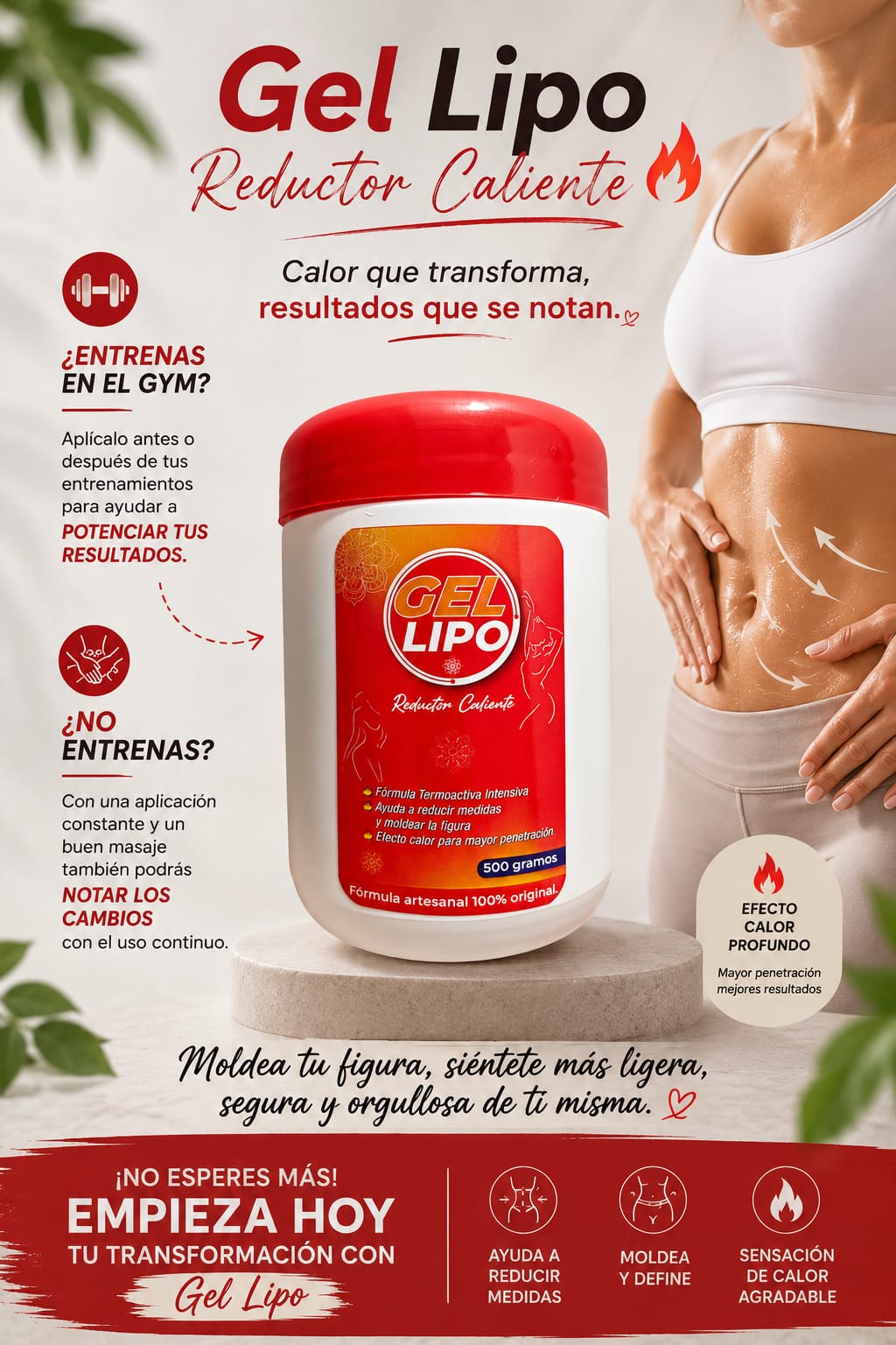 GEL LIPO REDUCTOR CALIENTE
